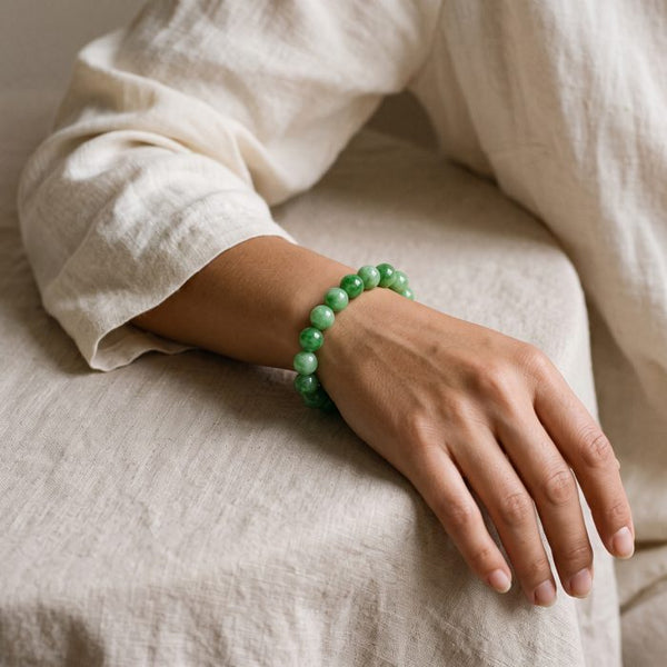 Jade Bead Bracelet